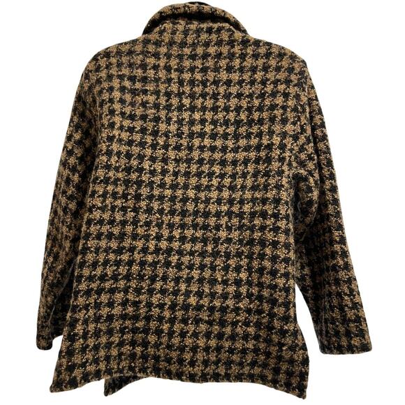 Vintage Weave of The Irish - 90% Wool - Brown & Black Herringbone Jacket - Picture 7 of 8